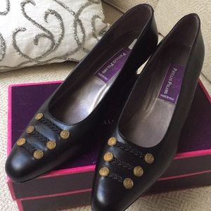 Phyllis Poland vintage Italian leather shoes. NWOT